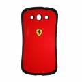 Чехол накладка для Samsung Galaxy S3 Ferrari Scuderia Hard Bumper Red (FESCBUS3RE)